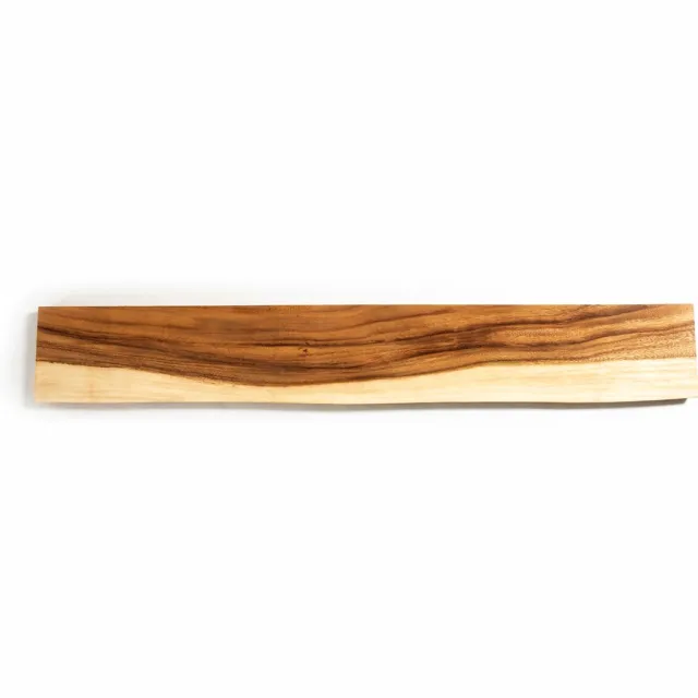 Tall Men Standing Wandplank 100 x 17.5 x 3 cm - Live edge - Tall Men standing – Duurzaam – Stijlvol - meterplank bruin