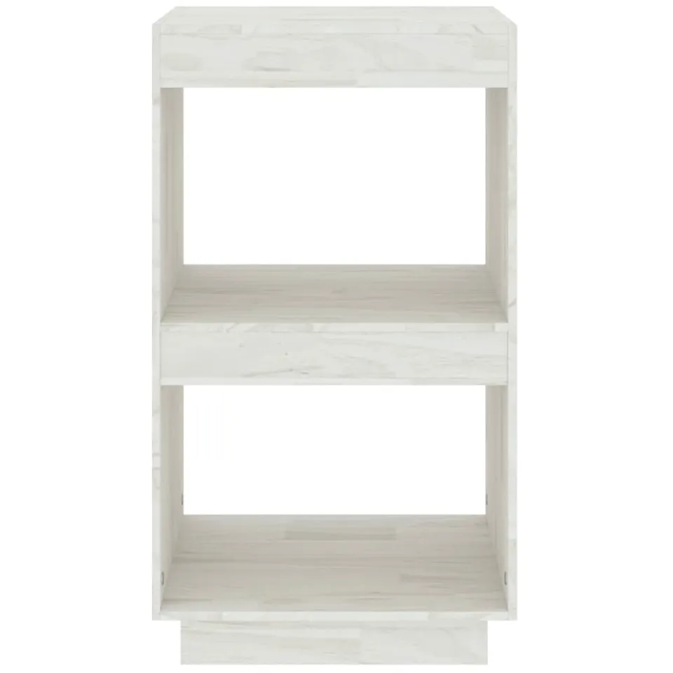 vidaXL Boekenkast 40x35x71 cm massief grenenhout wit, foto 4