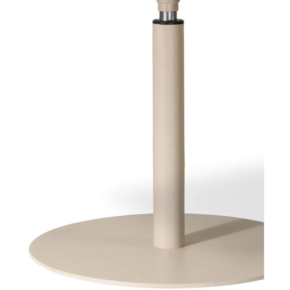 Nolon Niva-Mare draaibare tulp eetkamerstoel bouclé beige - beige onderstel, foto 5