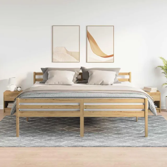 vidaXL Nachtkastjes 2 st met lade 39x28x41 cm artisanaal eikenkleurig, foto 2