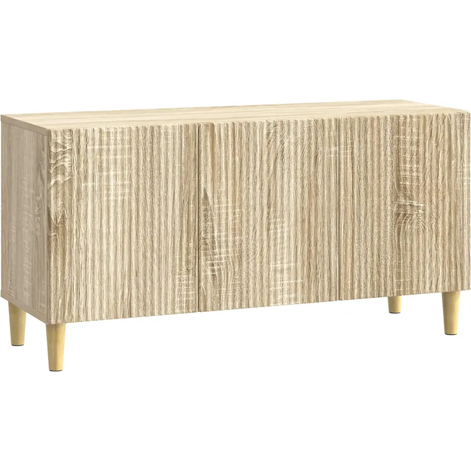 vidaXL TV-kast 99 x 34,5 x 50 cm Sonoma Eiken Bewerkt hout, foto 3