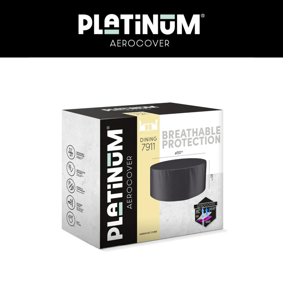 Platinum AeroCover tuinsethoes Ø150 x 85 cm