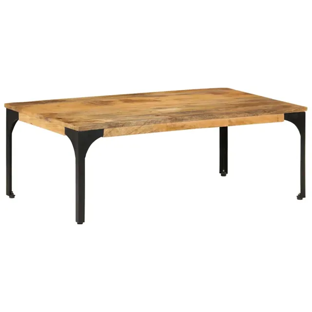 vidaXL Salontafel 100x55x35 cm massief mangohout Bruin