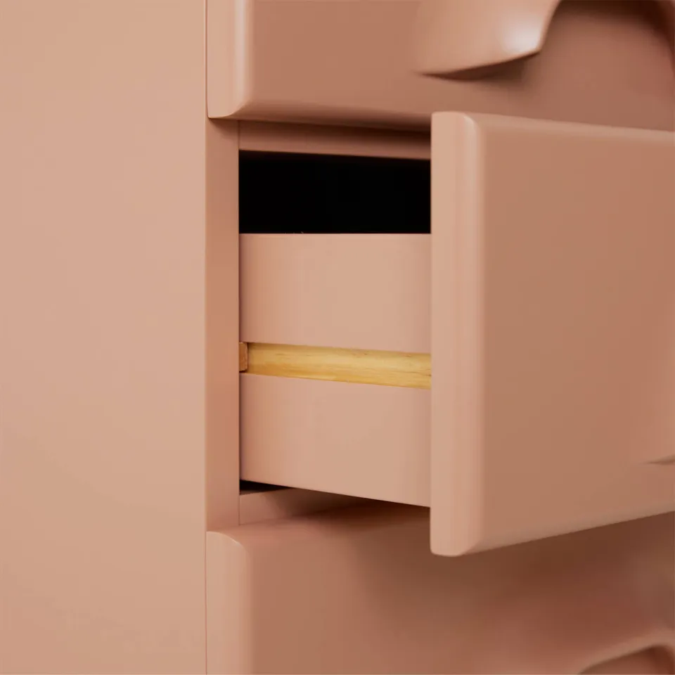 HKLIVING Chest ladekast roze, foto 6