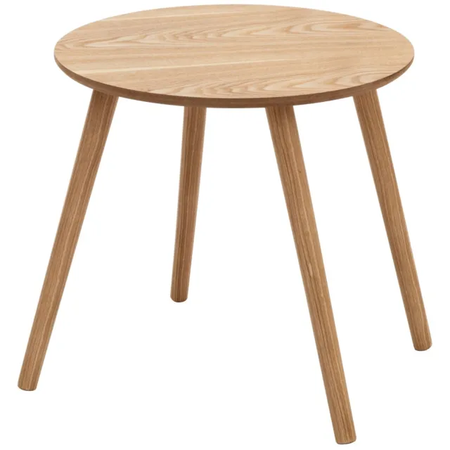 Fanni K Bijzettafel TEMPO, Ø 48 cm Bruin