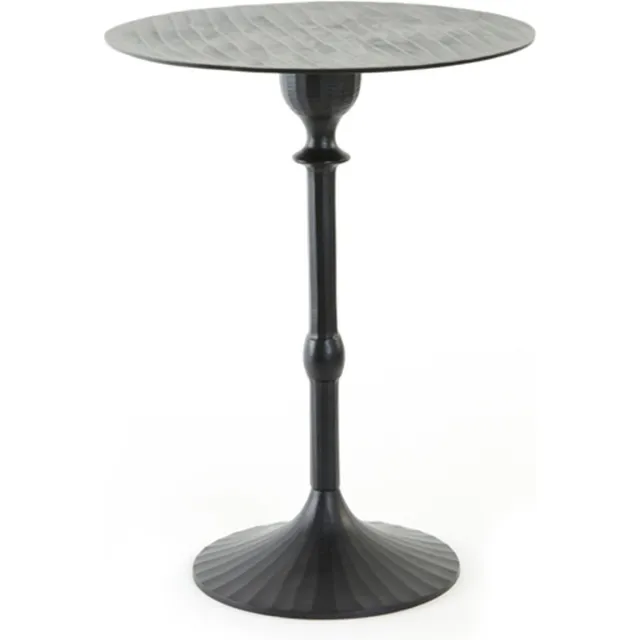 Light & Living Bijzettafel JANNA - Ø40x50cm - Zwart