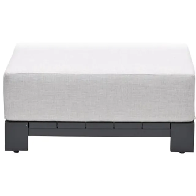 Garden Impressions Levanto loungetafel - 100x100 cm - carbon black -valley sand Zwart
