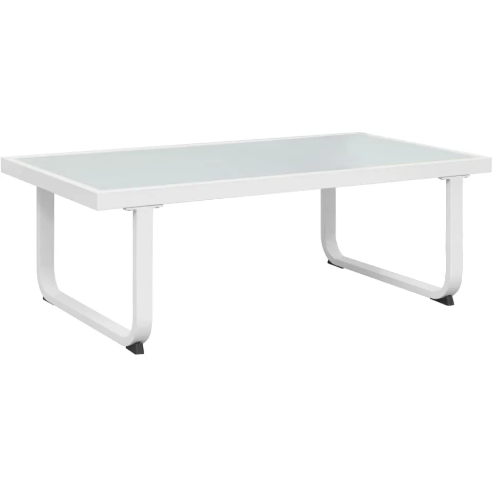 vidaXL 5-delige Loungeset textileen aluminium zwart, foto 4