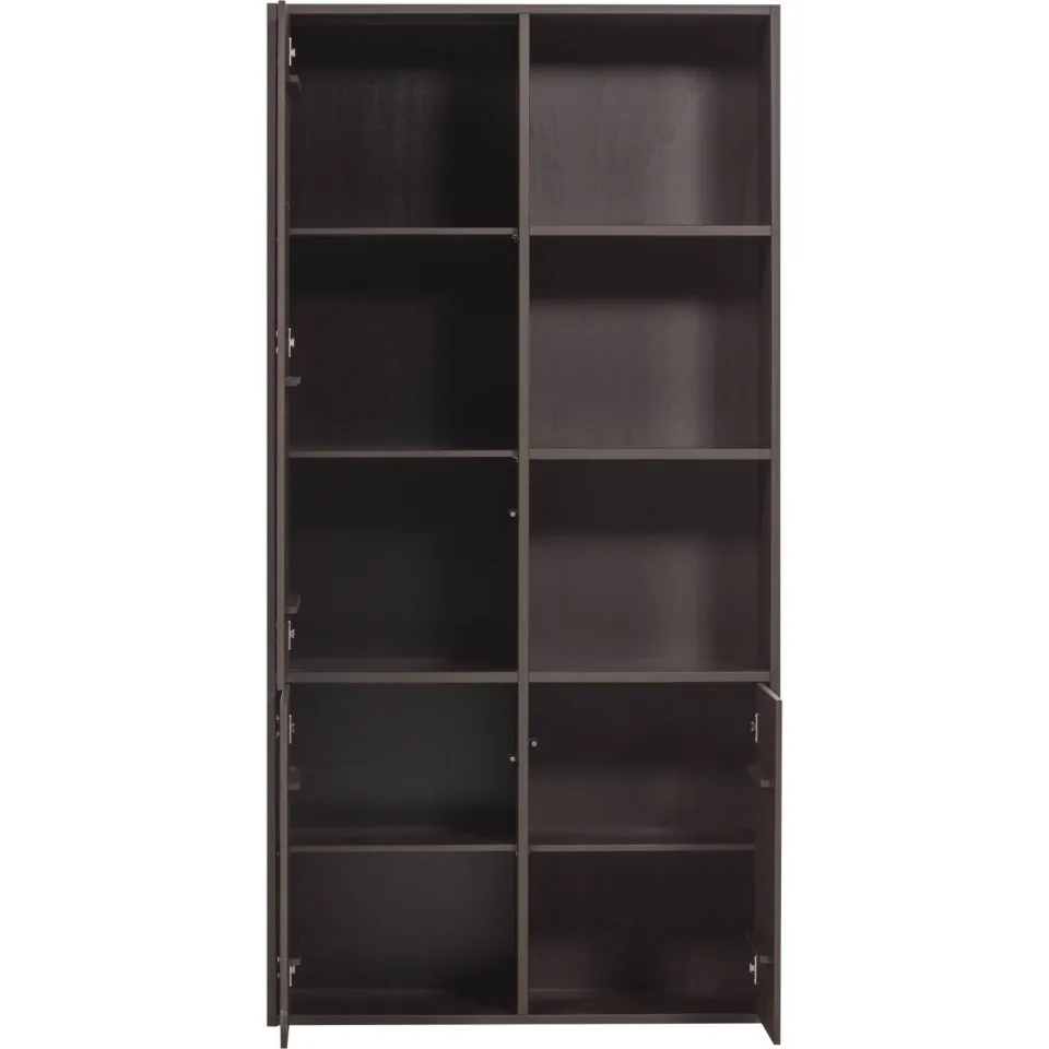 WOOOD Meggy Opbergkast Links - Grenen hout - Dust/Grijs - 215x108x40, foto 3