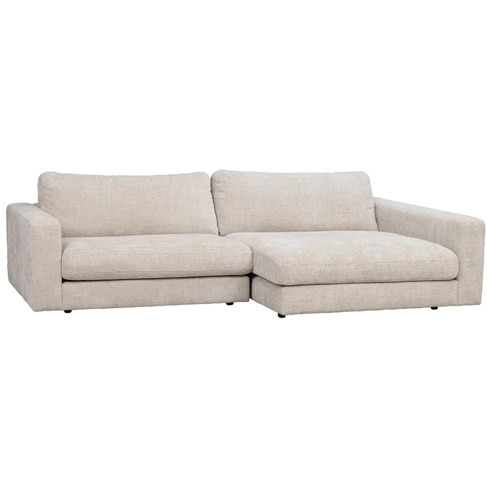 Rowico Home Duncan modulaire gestoffeerde hoekbank lichtgrijs/beige - rechts - 258 cm, foto 4