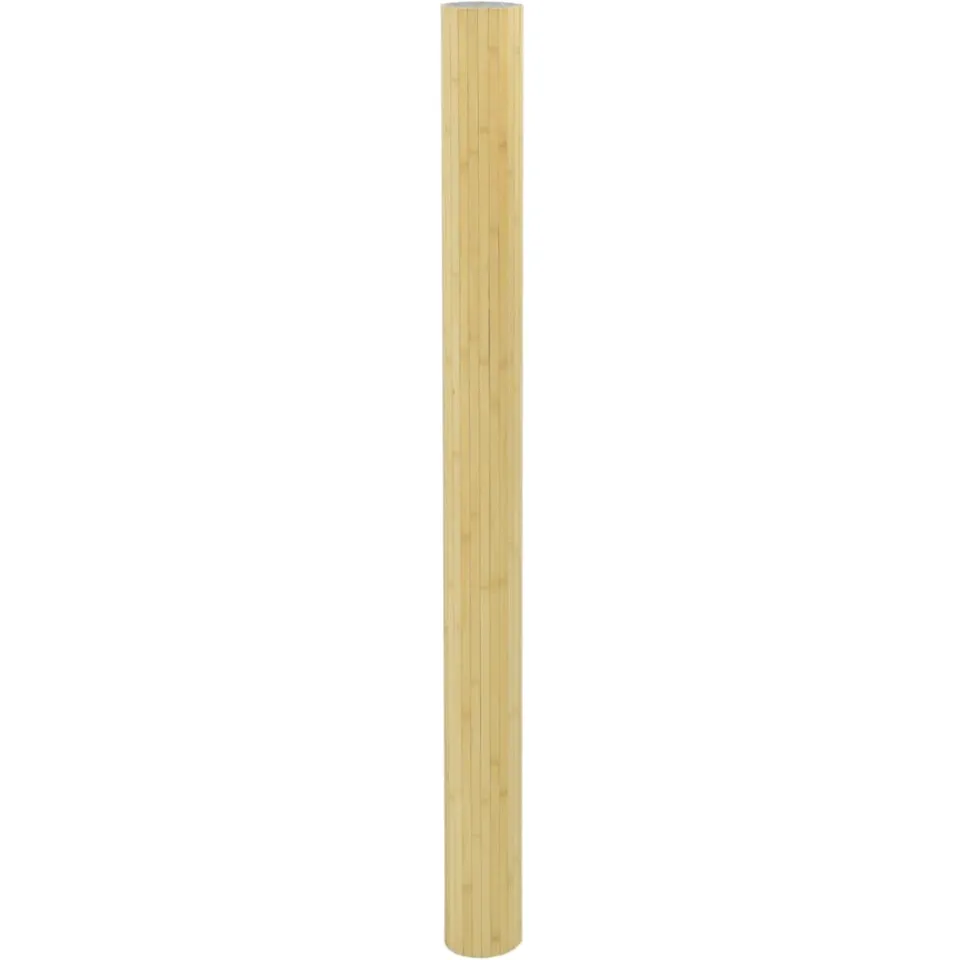 vidaXL Kamerscherm breedte 800 cm hoogte 165 cm bamboe lichtnaturel beige, foto 3