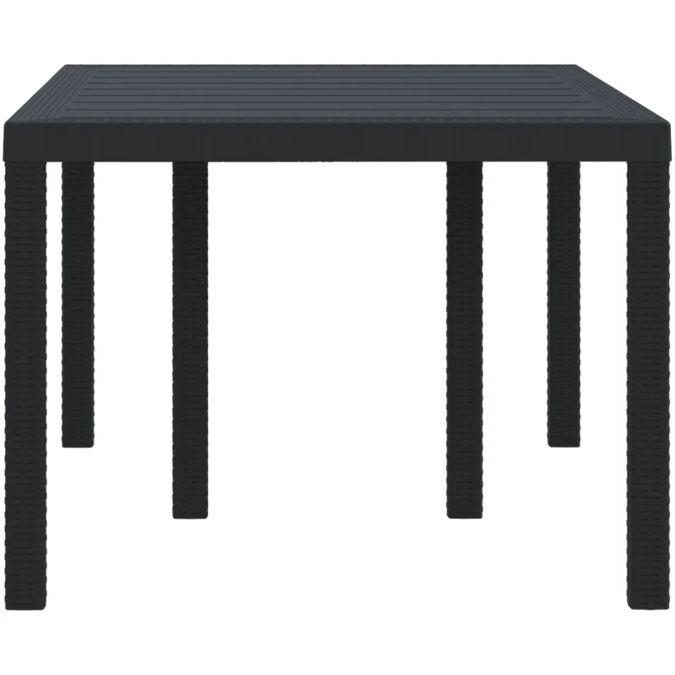 vidaXL Weerbestendige Tuintafel Antraciet 150 x 100 x 73 cm, foto 3