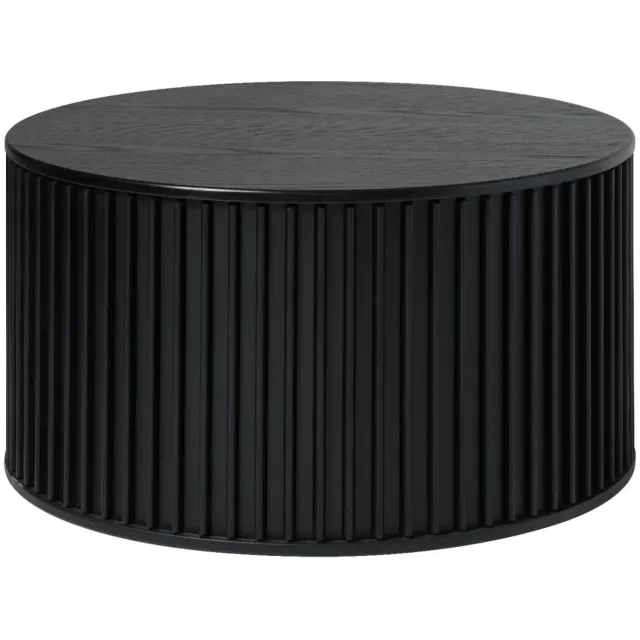 Nordic Home Denzel ronde salontafel - ø85 cm - zwart