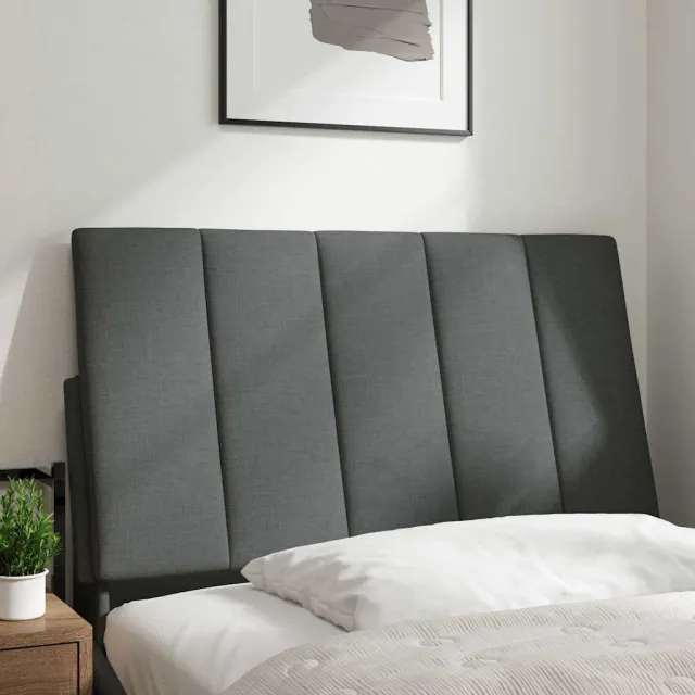 vidaXL Hoofdbordkussen "Hanko" 90 cm stof blauw