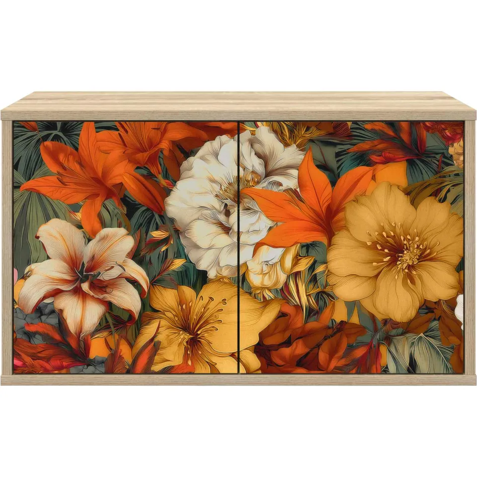 vidaXL Wandgemonteerd tv-meubel GENNEP 69 x 33 x 40 cm Sonoma Eiken, foto 4