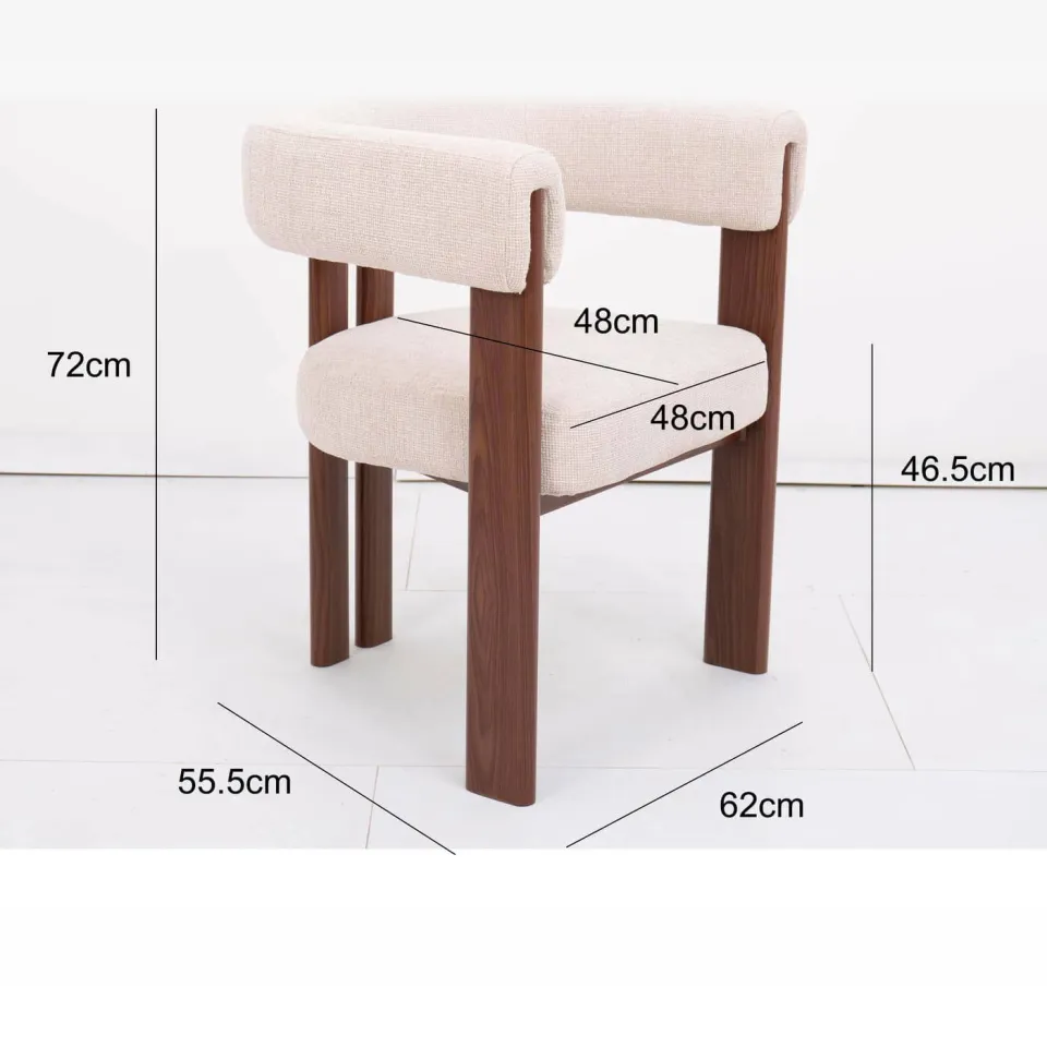 Giga Meubel eetkamerstoel Aragon beige, foto 6