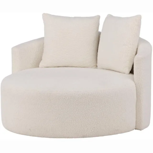 Svea Elena loveseat teddy - wit