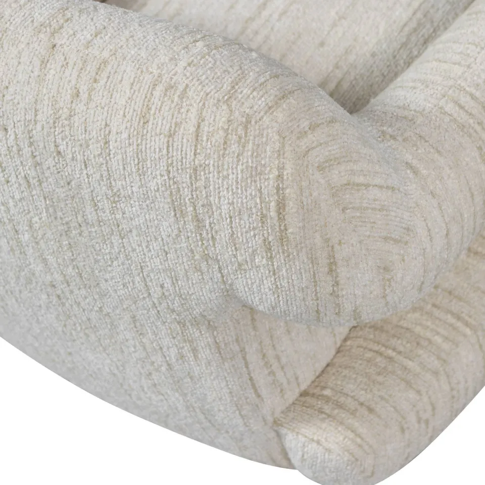 WOOOD Folke Fauteuil - Chenille - Oudroze Melange - 70x88x88, foto 6
