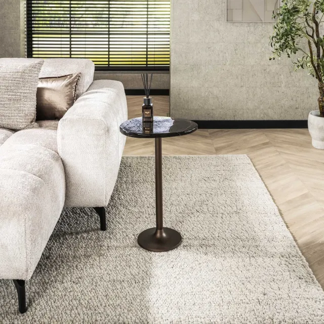 Dimehouse Bijzettafel Aurum Antiek Koper 60 cm