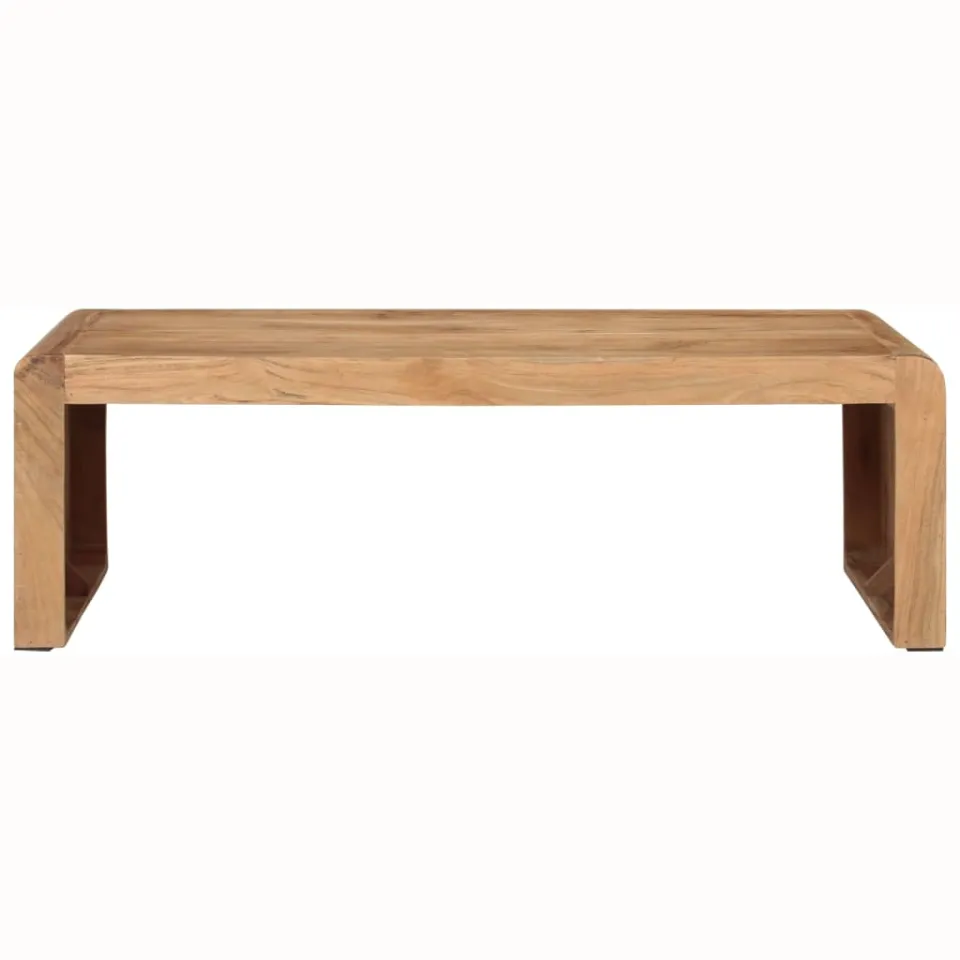 vidaXL Salontafel 110x55x35 cm massief acaciahout Bruin