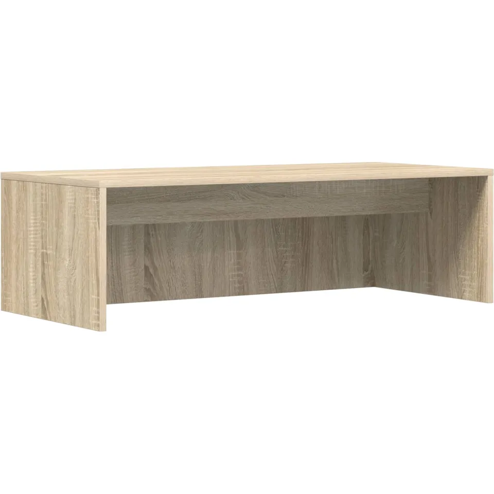 vidaXL Wandbureau Sonoma Eiken 100 x 45 x 30 cm Bewerkt hout, foto 3