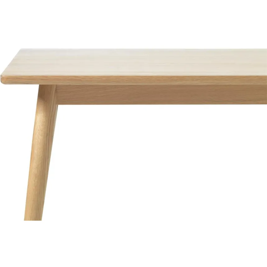 Olivine Boas verlengbare houten eettafel naturel - 190 x 90 cm, foto 3