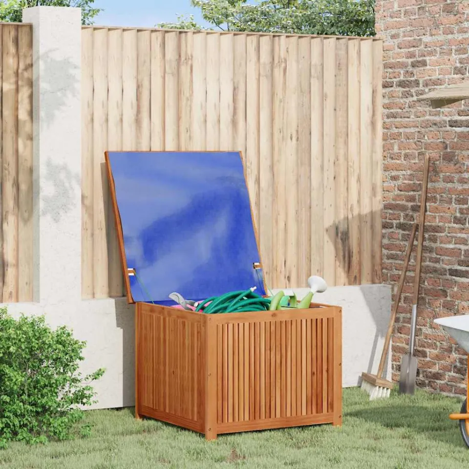 vidaXL Tuinbox 75x75x58 cm massief acaciahout bruin, foto 3