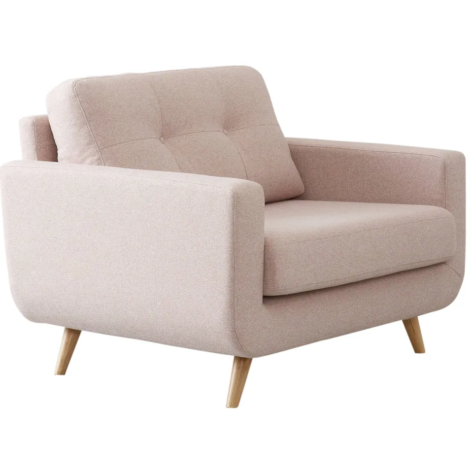 Wehkamp Home loveseat Palermo roze, foto 4