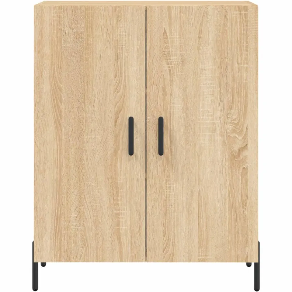 vidaXL Dressoir 69,5x34x90 cm bewerkt hout sonoma eikenkleurig, foto 2