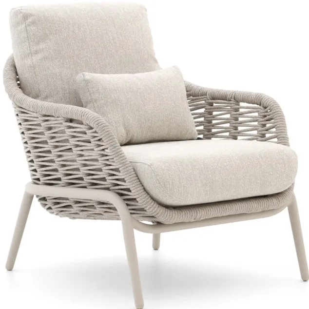 Suns Casto low dining tuinstoel Taupe