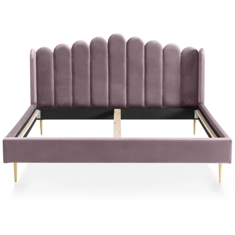 Bed Kendall roze fluweel, foto 2