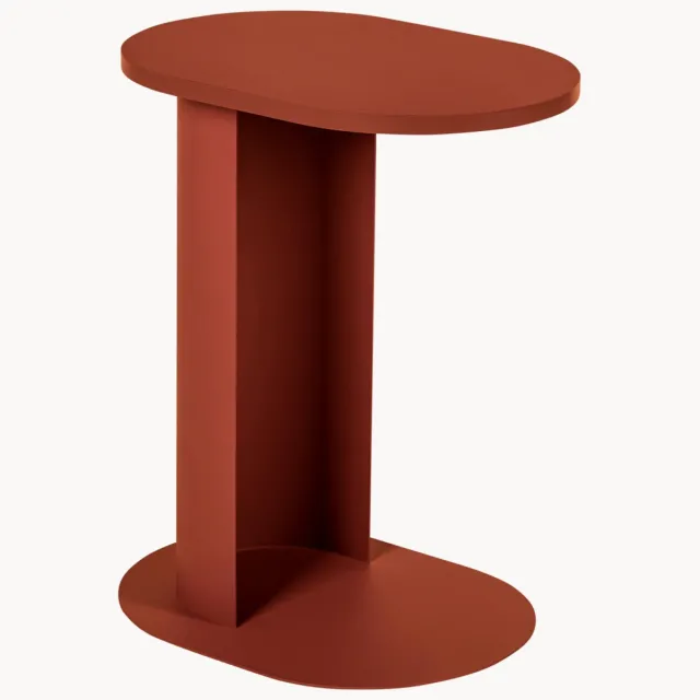 noo.ma Ovale bijzettafel Nuno Wijnrood