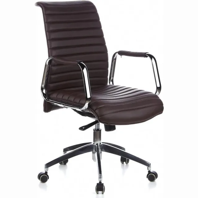 hjh office Aspera 10 - Bureaustoel - Nappaleder - Bruin