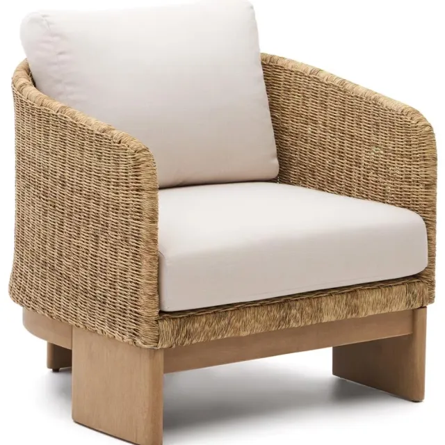 Kave Home Xoriguer fauteuil beige