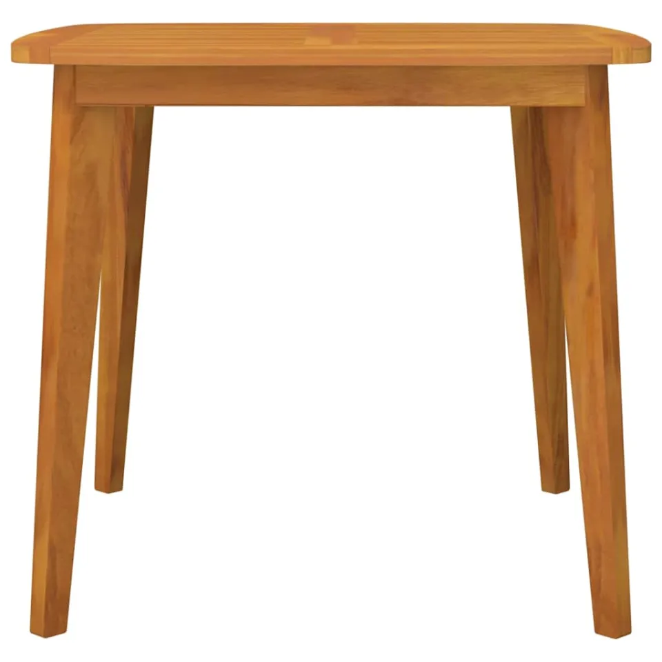 vidaXL Tuintafel 85x85x75 cm massief acaciahout Bruin