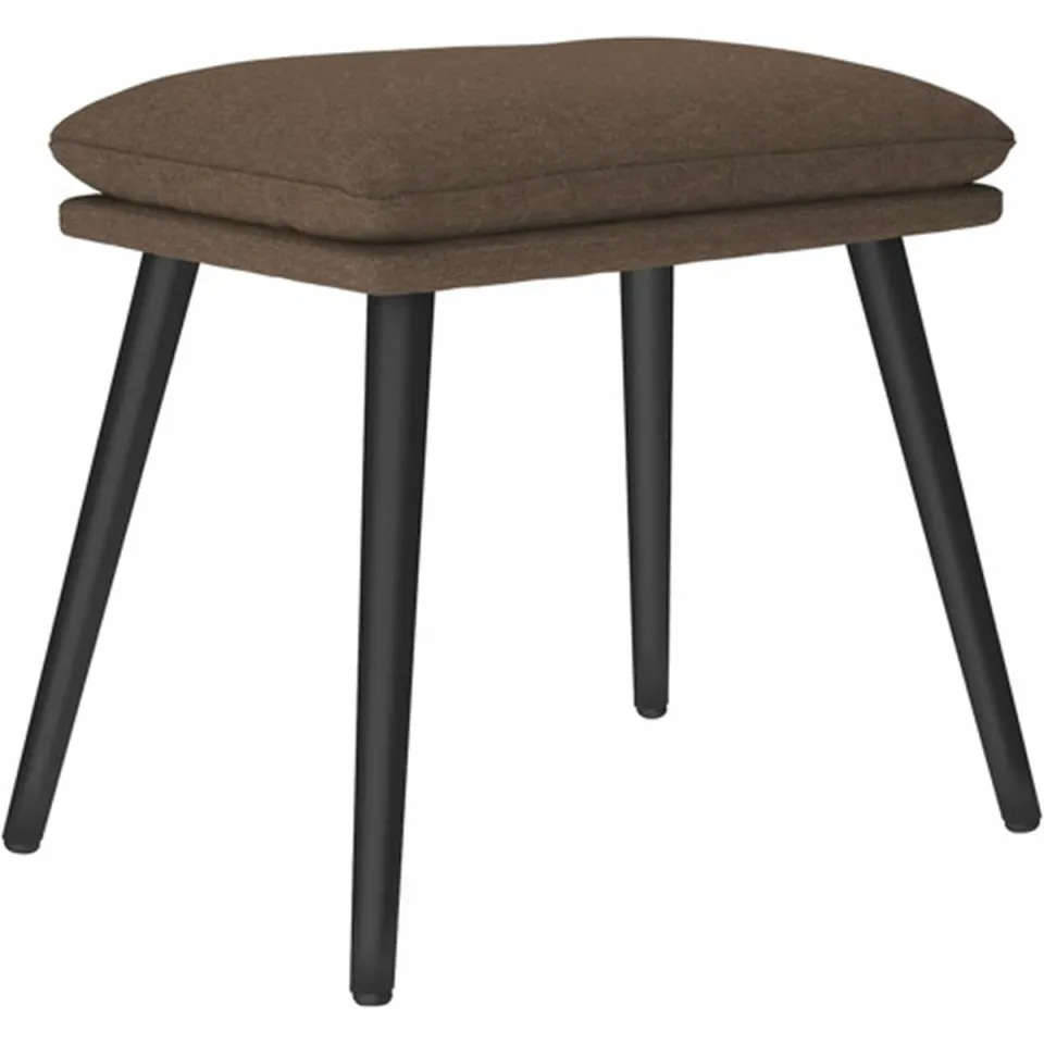 vidaXL Voetenbank 45x29,5x35 cm stof taupe, foto 3