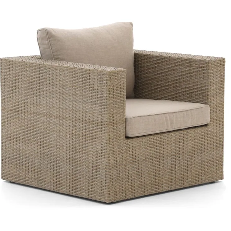 Forza Furniture Forza Cecita hoek loungeset 7-delig 6-zits Taupe