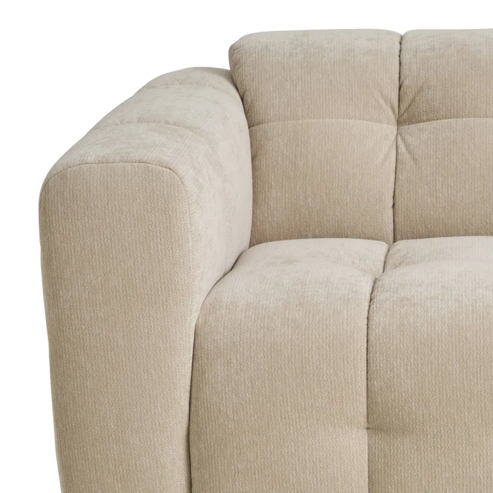 NOUS Living Lina 3-zitsbank beige, foto 5