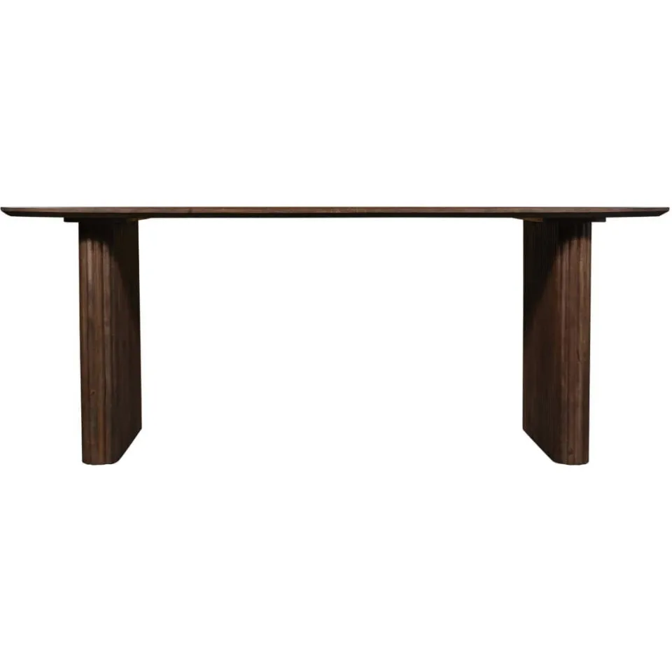 Giga Meubel Eettafel Juro - Deens Ovaal - Mangohout - 200cm