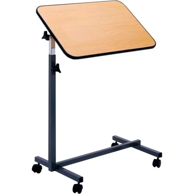 Thuys Bedtafeltje Met Wielen – Laptopstandaard – 41 x 64 x 110cm – Bruin
