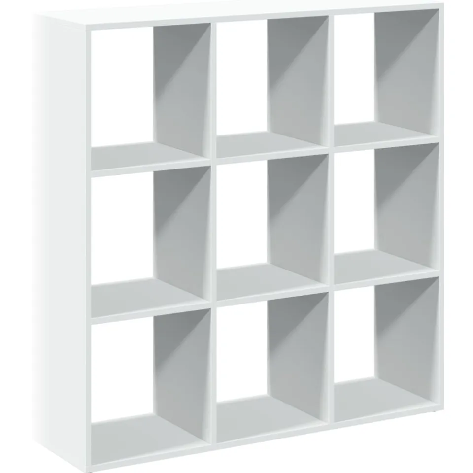 vidaXL Kamerscherm / boekenkast 102x29x103,5 cm bewerkt hout wit, foto 3