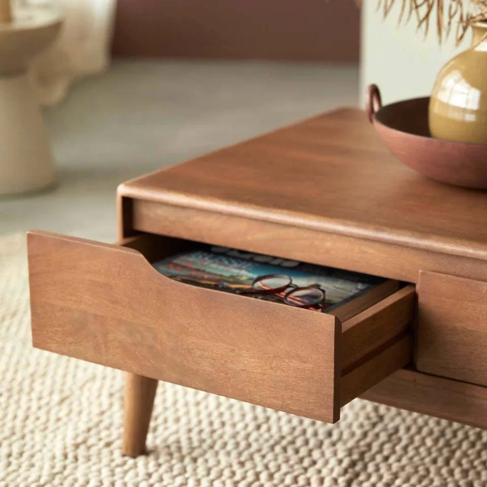 Tikamoon Gabrielle salontafel bruin, foto 6