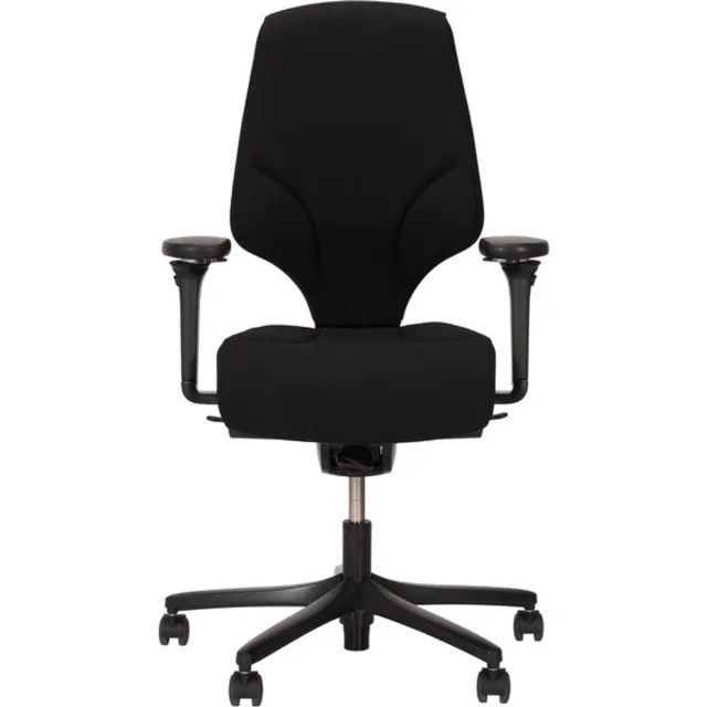Giroflex Bureaustoel Giroflex 64-7778 3578 Comfort - Stof Zwart - Voetkruis Zwart - 4D NPR Armleggers