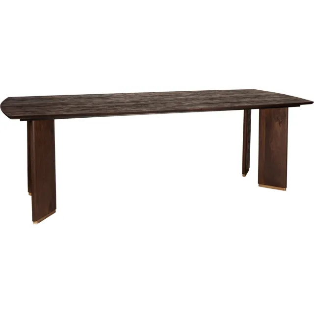 PTMD Eetkamertafel Liber - Bruin - 200x100x77cm