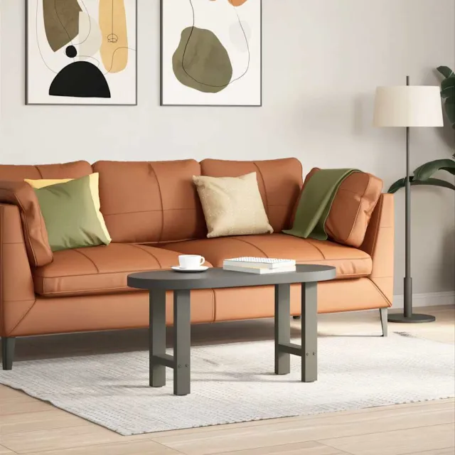 vidaXL Salontafelpoten 2 st 28x(42-43) cm staal antraciet Anthraciet