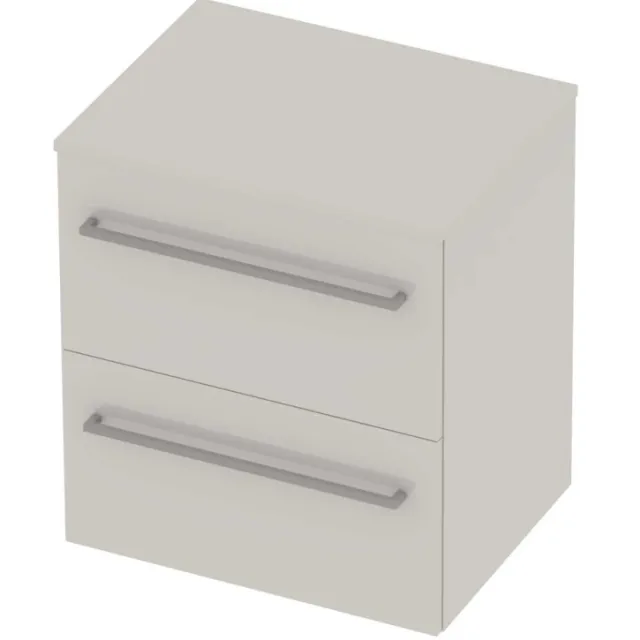 Basic-Line Deck 46 Badmeubelset Voor Grepen 60x46x66 cm Ice White Wit