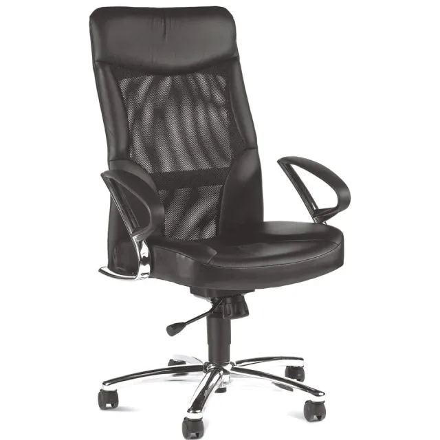 bureaufauteuil Milaan zwart