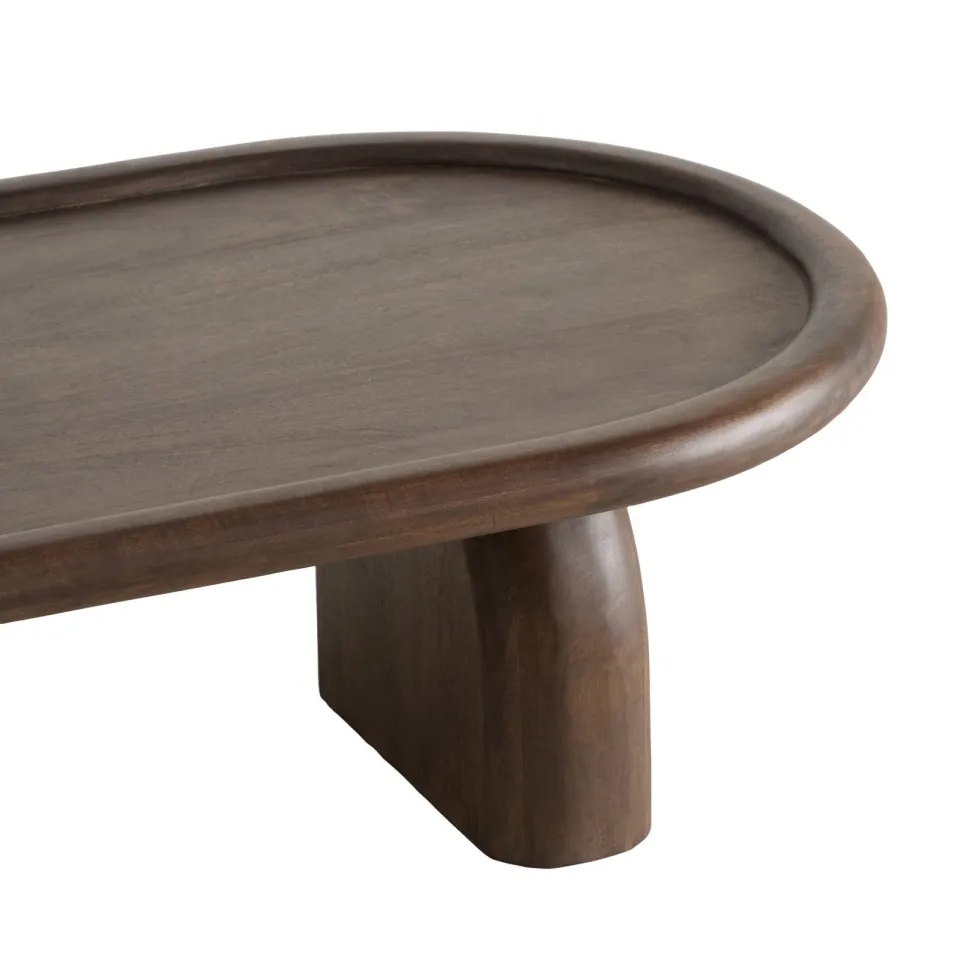 NOUS Living salontafel Kala donkerbruin, foto 4