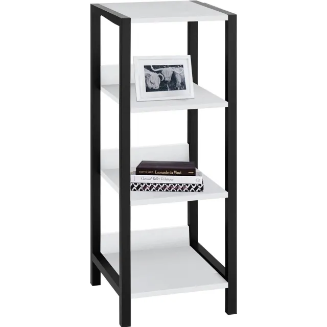 Notio Living Chris-Wandplanken - Wit/Zwart