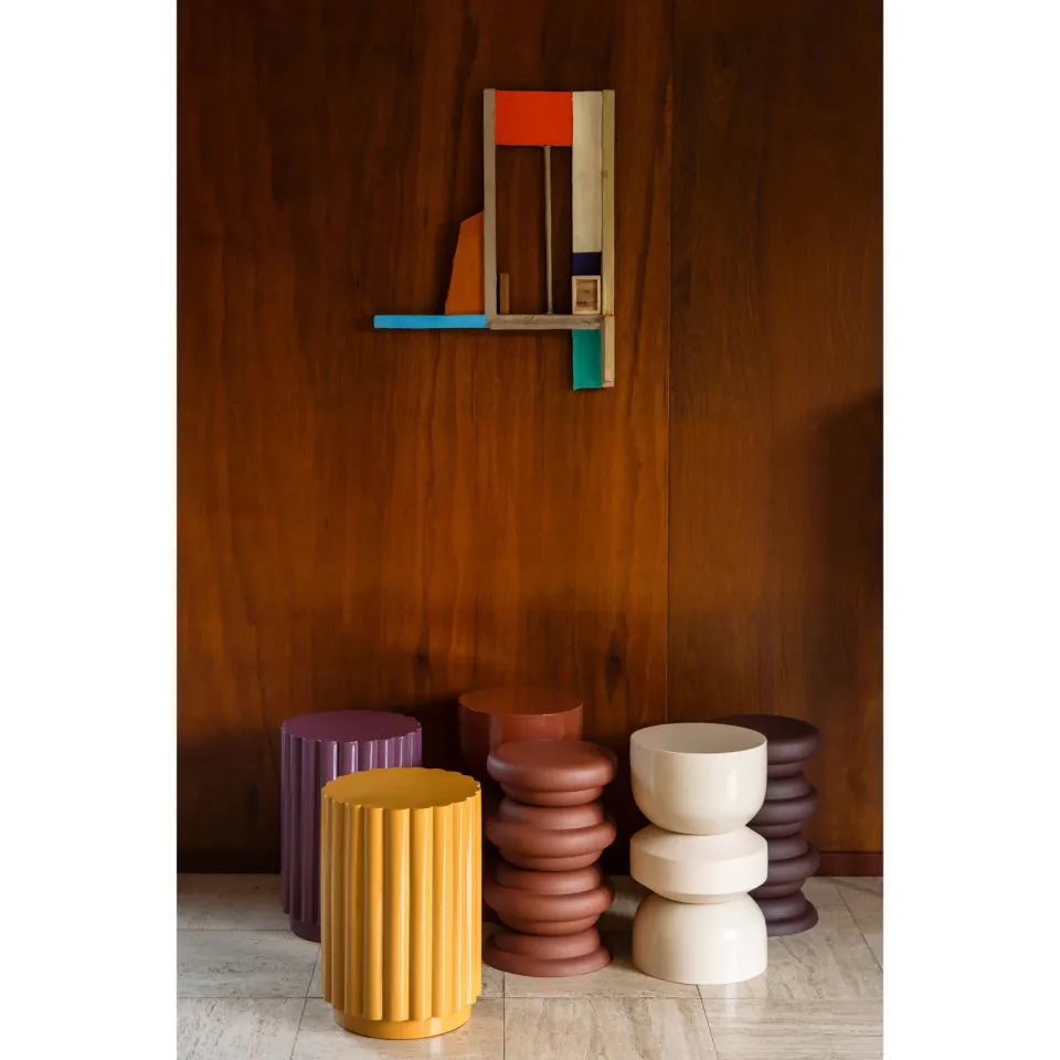Dutchbone Apollo bijzettafel beige, foto 2